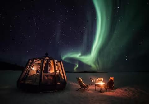 Skyfire Village Igloos Ροβανιέμι Εξωτερικό φωτογραφία